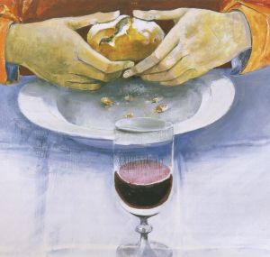 By feeding, plain and simple to the end