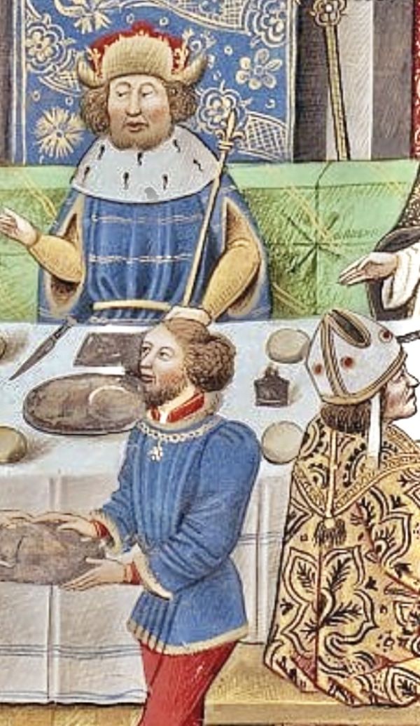 Head and unfortunate, at the Eucharistic table