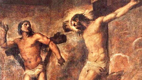 Christ the King: «Today with Me in the Paradise». Love and vinegar