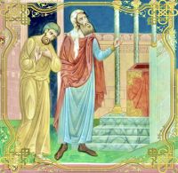 Fariseo e pubblicano. Presunzione e disprezzo; umiltà e giustificazione