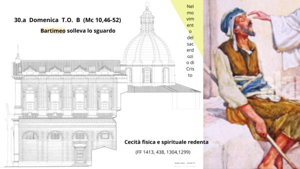 Bartimeo e Francesco: sollevare lo sguardo dalla vita media