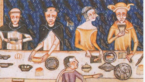 Head of the table at the Eucharist? It is the Humble who establish happy relationships