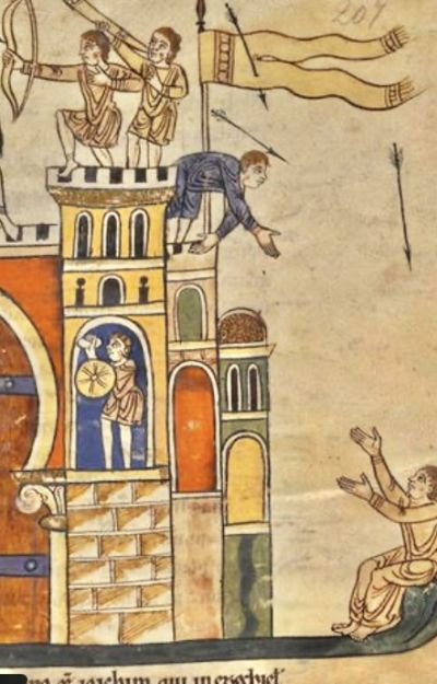 Stone on stone, in gloomy colors?