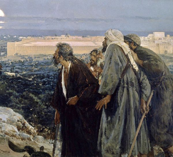 What, does it not pass? The Kingdom is near: we are the bride and groom, brethren, mothers