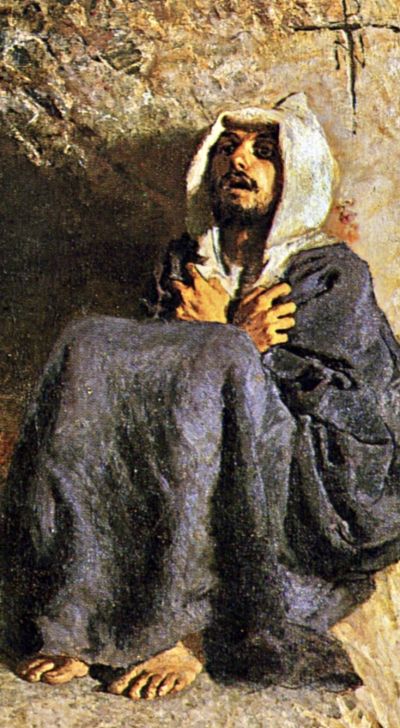 ‘Cross-inside’ in Prayer: gaze no longer positioned outside