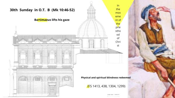 Barthimaeus and Francis: looking up from a middle life