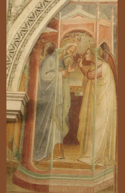 Annunciation to Zechariah, the man planted on religiosity without leaps