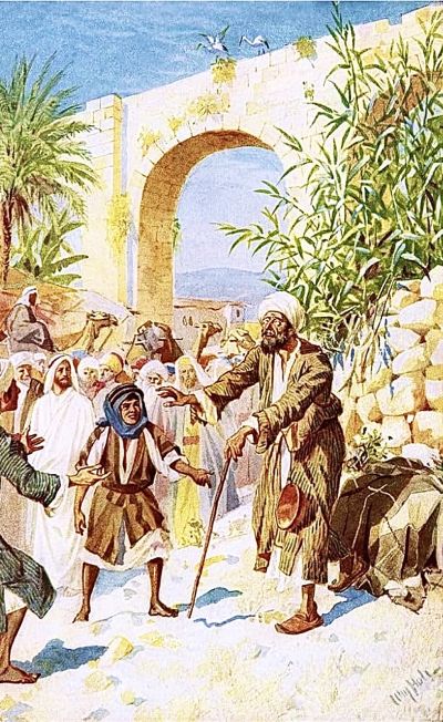The movement of the priesthood of Christ: Bartimaeus lifts his gaze